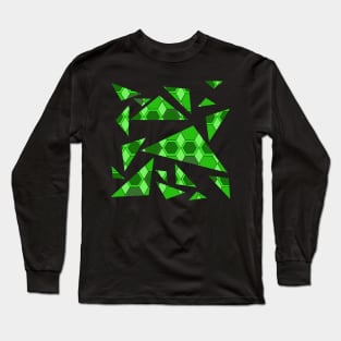 Hexagon Pattern No 2 Long Sleeve T-Shirt